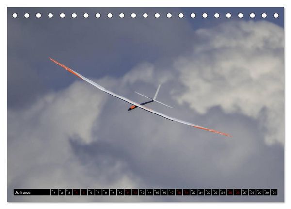 Produktbild: F-5J Segler, Bilder zur Bavarian Open Serie (Tischkalender 2026 DIN A5 quer), CALVENDO Monatskalender