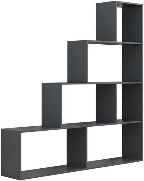 Produktbild: Holz Regal Raumteiler Standregal B&uuml;cher Dubila L