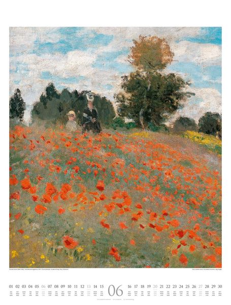 Produktbild: Claude Monet Kalender 2027 | Farbe und Licht