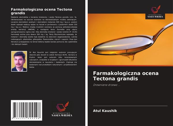 Produktbild: Farmakologiczna ocena Tectona grandis