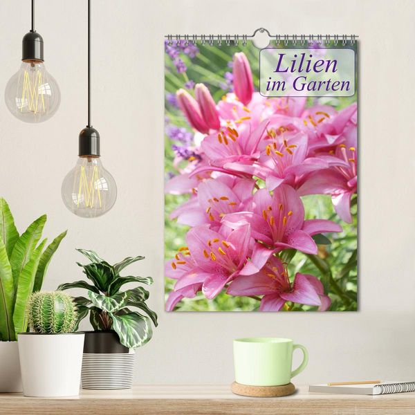 Produktbild: Lilien im Garten (Wandkalender 2026 DIN A4 hoch), CALVENDO Monatskalender