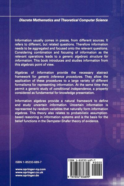 Produktbild: Information Algebras