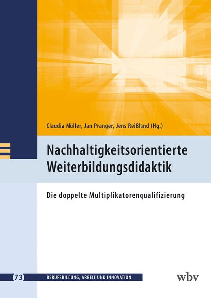 Produktbild: Nachhaltigkeitsorientierte Weiterbildungsdidaktik