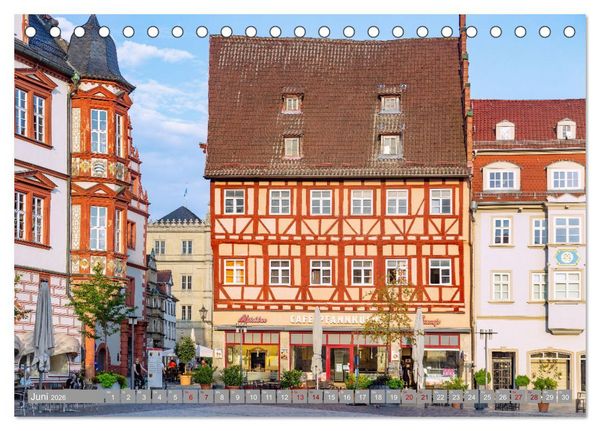 Produktbild: Faszination Oberfranken (Tischkalender 2026 DIN A5 quer), CALVENDO Monatskalender