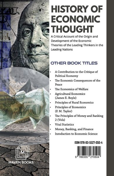 Produktbild: History of Economic Thought
