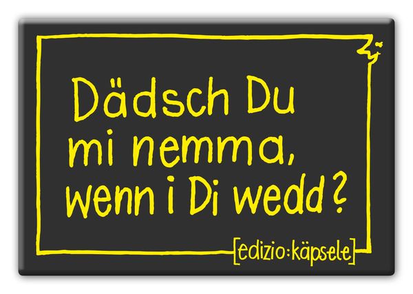 Produktbild: D&auml;dsch du mi nemma