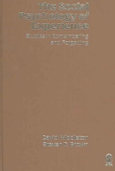 Produktbild: Middleton, D: Social Psychology of Experience
