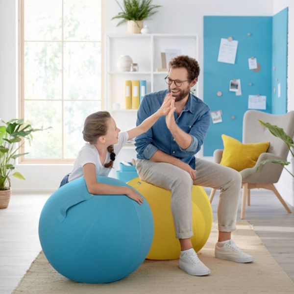 Produktbild: LEITZ&reg; Sitzball Ergo Cosy Active, samtgrau