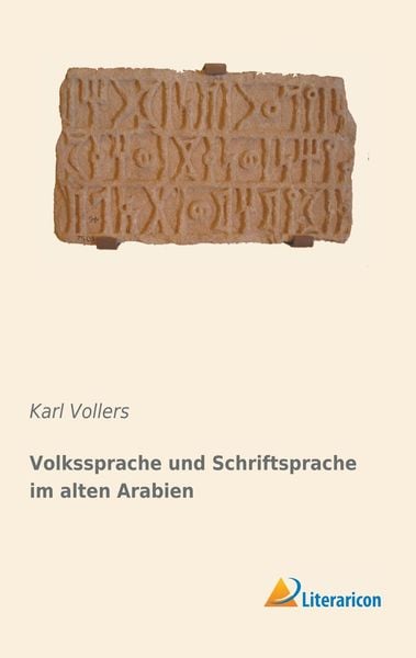 Produktbild: Volkssprache und Schriftsprache im alten Arabien
