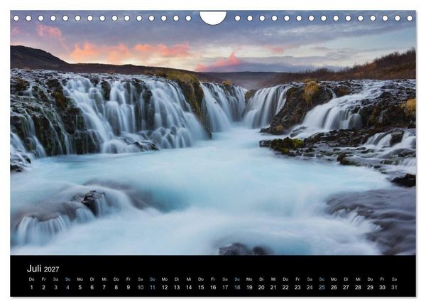 Produktbild: Traumziel Island 2027 (Wandkalender 2027 DIN A4 quer), CALVENDO Monatskalender