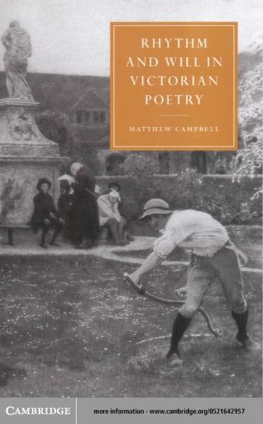 Produktbild: Rhythm and Will in Victorian Poetry