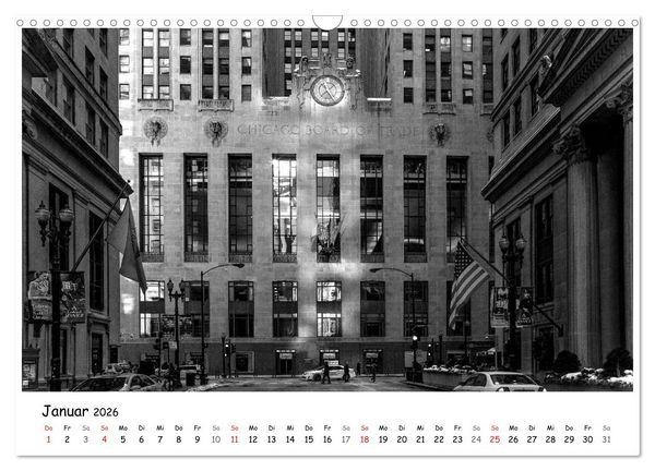 Produktbild: Chicago 2026 (Wandkalender 2026 DIN A3 quer), CALVENDO Monatskalender