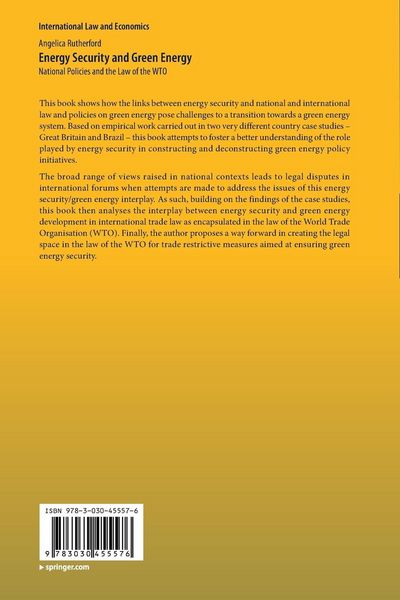 Produktbild: Energy Security and Green Energy