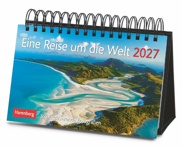 Produktbild: Eine Reise um die Welt Premiumkalender 2027 - 365 faszinierende Fotografien