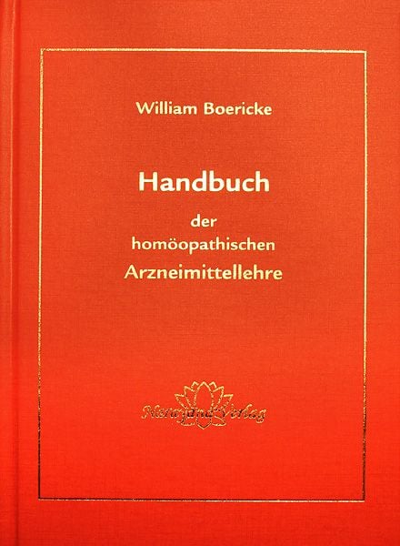 Handbuch der homöopatischen Arzneimittellehre