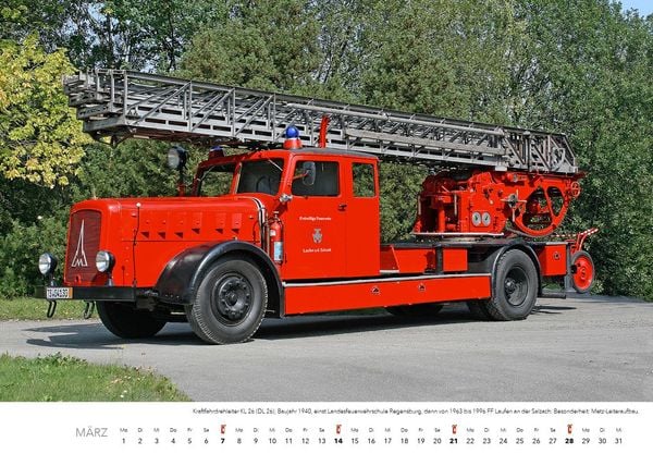 Produktbild: Feuerwehr Kalender 2027 Wandkalender