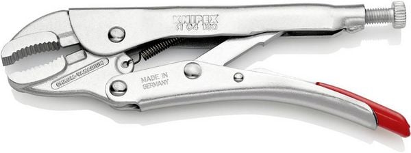 Produktbild: Knipex 41 04 180 Gripzange Halbrund 0 - 30mm 180mm