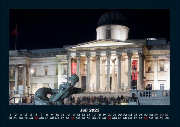 Produktbild: London 2025 Fotokalender DIN A4