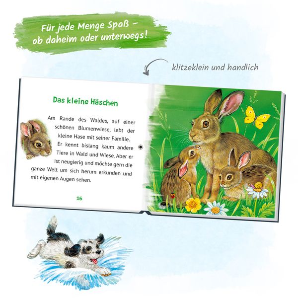 Produktbild: Tr&ouml;tsch Bilderbuch Mein klitzekleines Kinderbuch Tiergeschichten