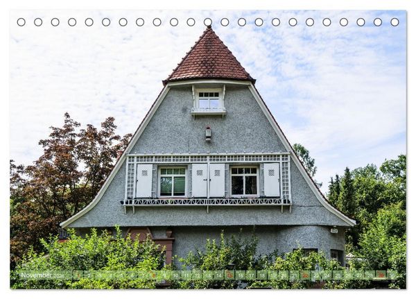 Produktbild: Die Villenkolonie in Buchschlag (Tischkalender 2026 DIN A5 quer), CALVENDO Monatskalender