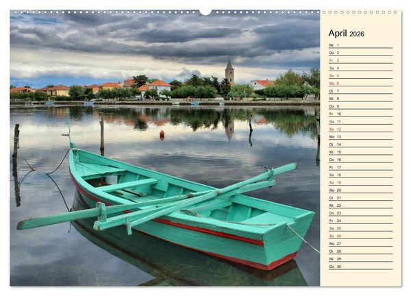 Produktbild: Zadar und Norddalmatien (Wandkalender 2026 DIN A2 quer), CALVENDO Monatskalender