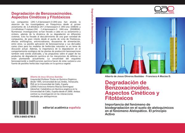 Produktbild: Degradaci&oacute;n de Benzoxacinoides. Aspectos Cin&eacute;ticos y Fitot&oacute;xicos