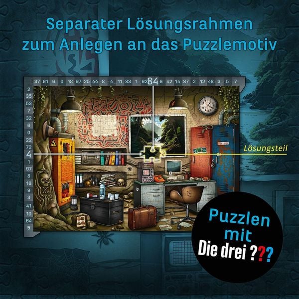 Produktbild: EXIT&reg; Puzzle Die drei ??? Toteninsel