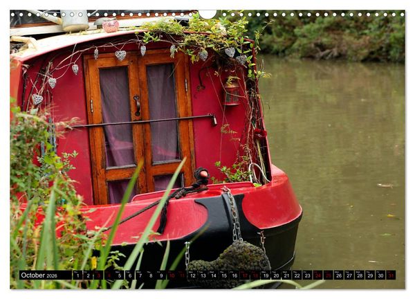 Produktbild: Narrowboats (Wall Calendar 2026 DIN A3 landscape), CALVENDO 12 Month Wall Calendar
