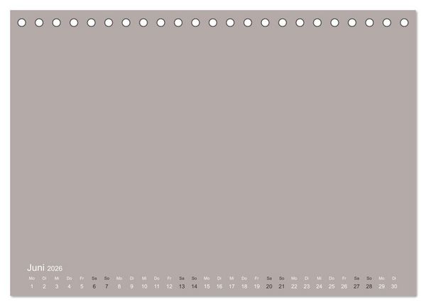 Produktbild: DIY Bastel-Kalender -Erdige Pastell Farben- Zum Selbstgestalten (Tischkalender 2026 DIN A5 quer), CALVENDO Monatskalender
