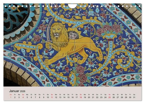 Produktbild: Unbekannter Iran (Wandkalender 2026 DIN A4 quer), CALVENDO Monatskalender