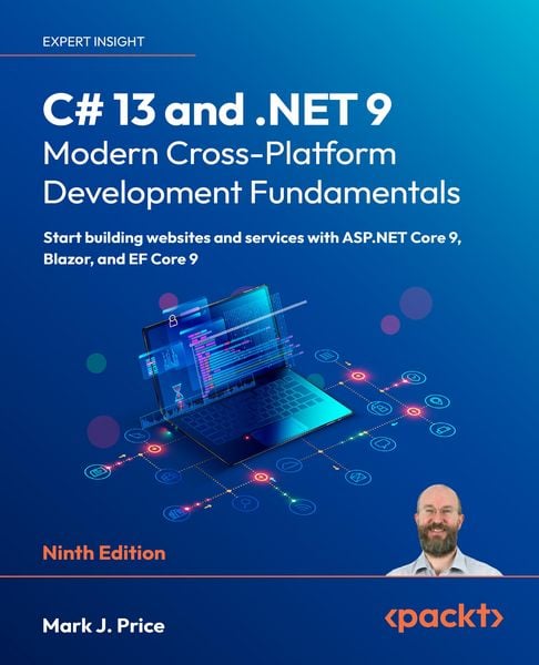 Produktbild: C# 13 and .NET 9 - Modern Cross-Platform Development Fundamentals