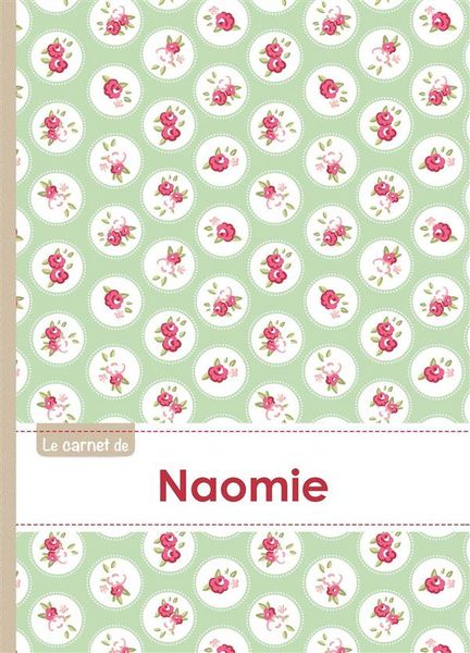 Produktbild: Carnet naomie lignes,96p,a5