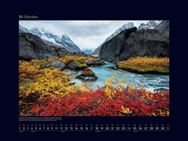 Produktbild: Farbenpr&auml;chtige Jahreszeiten - KUNTH Wandkalender 2027