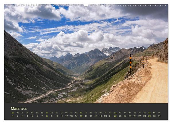 Produktbild: Kham - Tibets abgelegenes Hochland (Wandkalender 2026 DIN A2 quer), CALVENDO Monatskalender