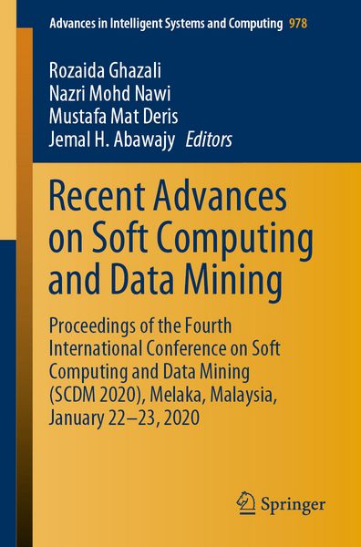 Produktbild: Recent Advances on Soft Computing and Data Mining