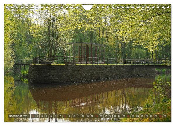 Produktbild: Impressionen - G&uuml;tersloh entlang der Dalke (Wandkalender 2026 DIN A4 quer), CALVENDO Monatskalender