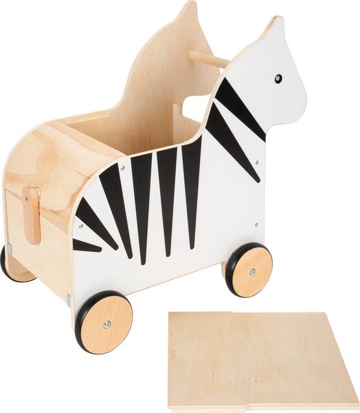 Produktbild: Spielzeugkiste mit Rollen Zebra &bdquo;Wildlife&ldquo;