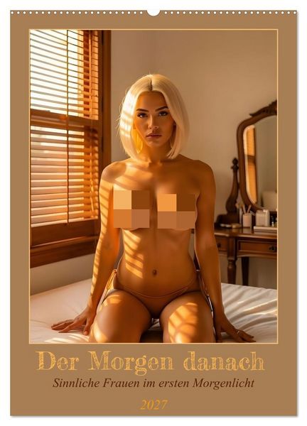Produktbild: Der Morgen danach - Sinnliche Frauen im ersten Morgenlicht (Wandkalender 2027 DIN A2 hoch), CALVENDO Monatskalender