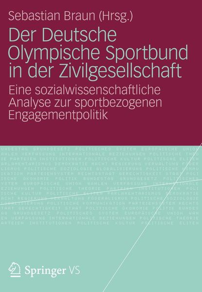 Produktbild: Der Deutsche Olympische Sportbund in der Zivilgesellschaft