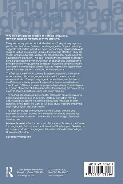 Produktbild: Modern Languages and Learning Strategies