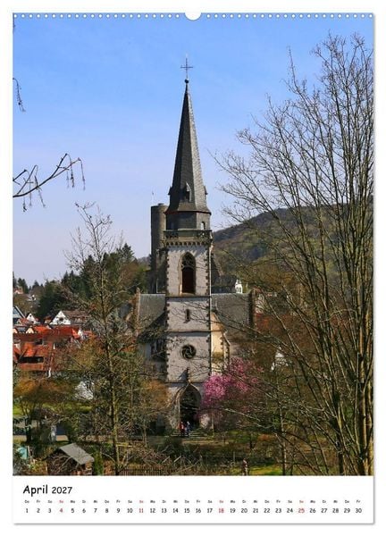 Produktbild: Burgstadt Eppstein (hochwertiger Premium Wandkalender 2027 DIN A2 hoch), Kunstdruck in Hochglanz