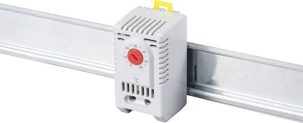 Produktbild: TRU COMPONENTS Schaltschrankheizungs-Thermostat TC-NT31-F NC 1 &Ouml;ffner (L x B x H) 60 x 33 x 43 mm 1 St.