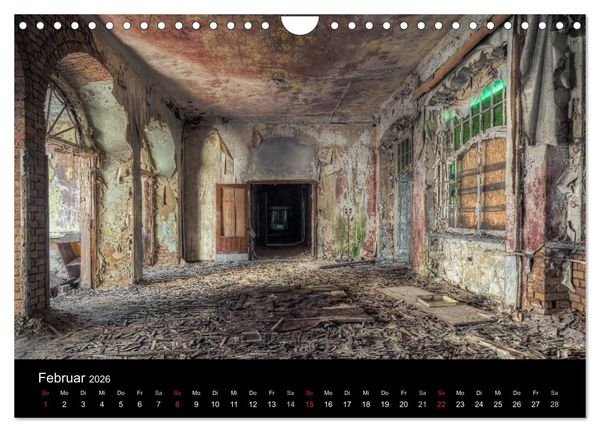 Produktbild: Verlassene Orte im Harz (Wandkalender 2026 DIN A4 quer), CALVENDO Monatskalender