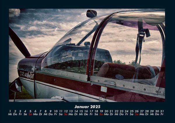 Produktbild: Flugzeuge 2025 Fotokalender DIN A4