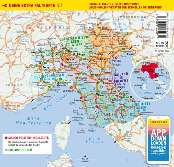 Produktbild: MARCO POLO Reisef&uuml;hrer Italien Nord