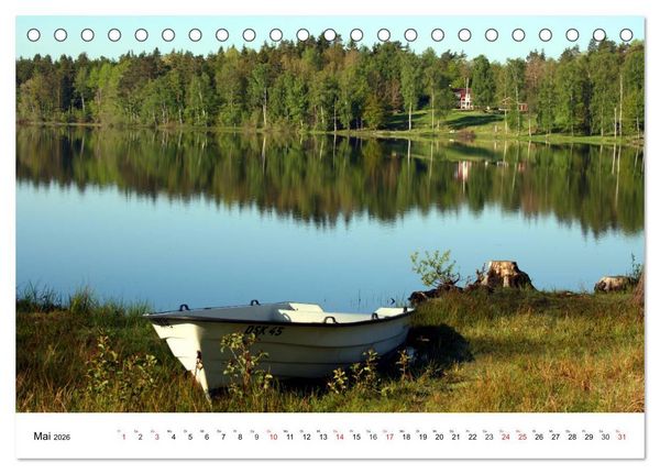 Produktbild: Bootsansichten (Tischkalender 2026 DIN A5 quer), CALVENDO Monatskalender