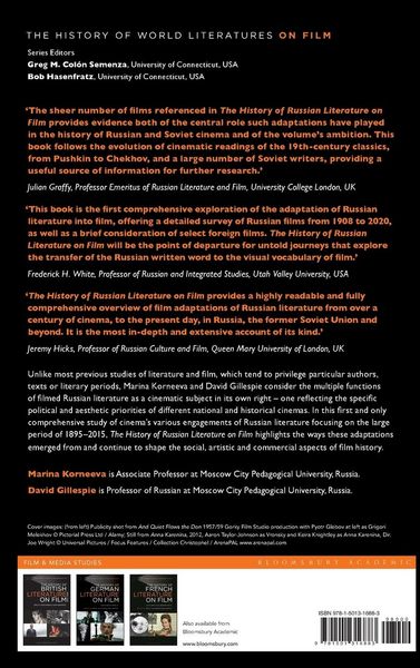 Produktbild: The History of Russian Literature on Film