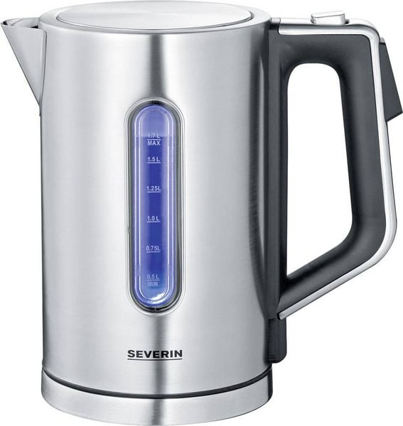 Produktbild: Severin 3418 Wasserkocher Edelstahl (geb&uuml;rstet)