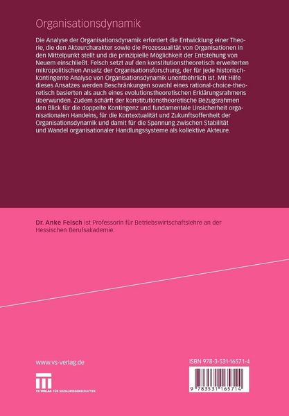 Produktbild: Organisationsdynamik