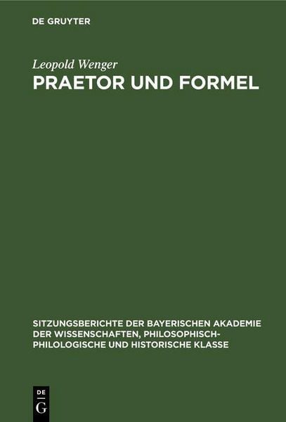 Produktbild: Praetor und Formel